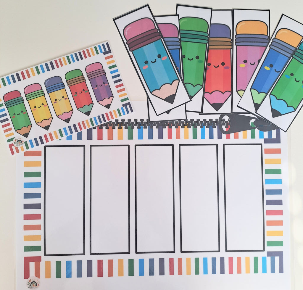 Les crayons mignons
