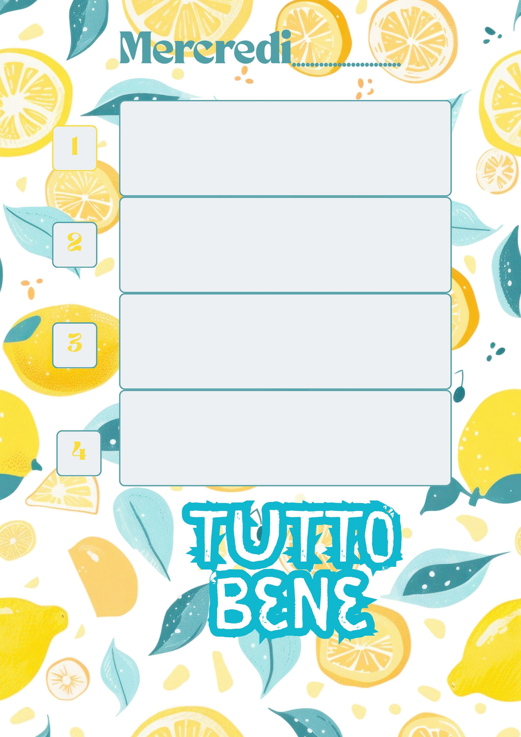 Planifier Thème LEMON